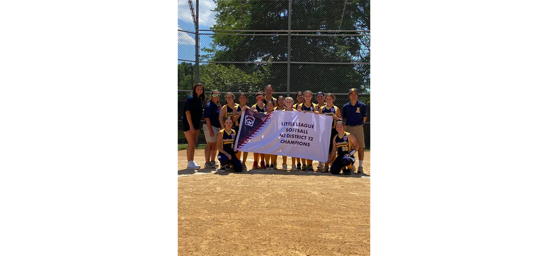2022 12U Softball District 12 Champions